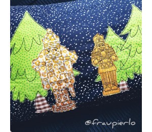 Stickserie - Nussknacker Doodle